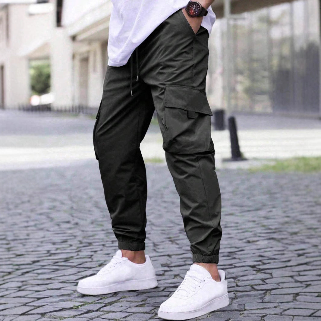Pantalon Jogger Cargo Coupe Slim Moderne pour Homme – Pantalon Utilitaire Durable
