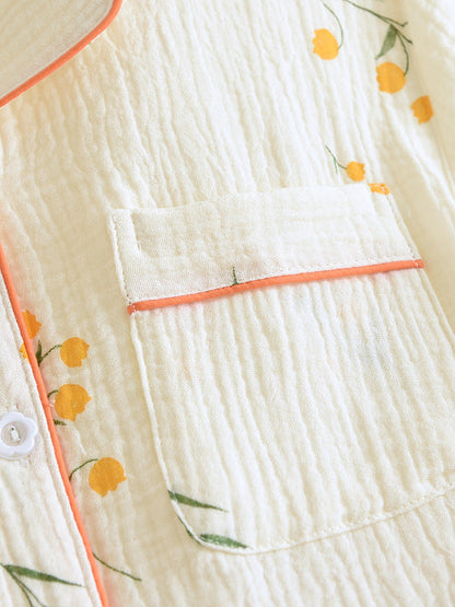 Femmes Pyjama Élégant en Coton