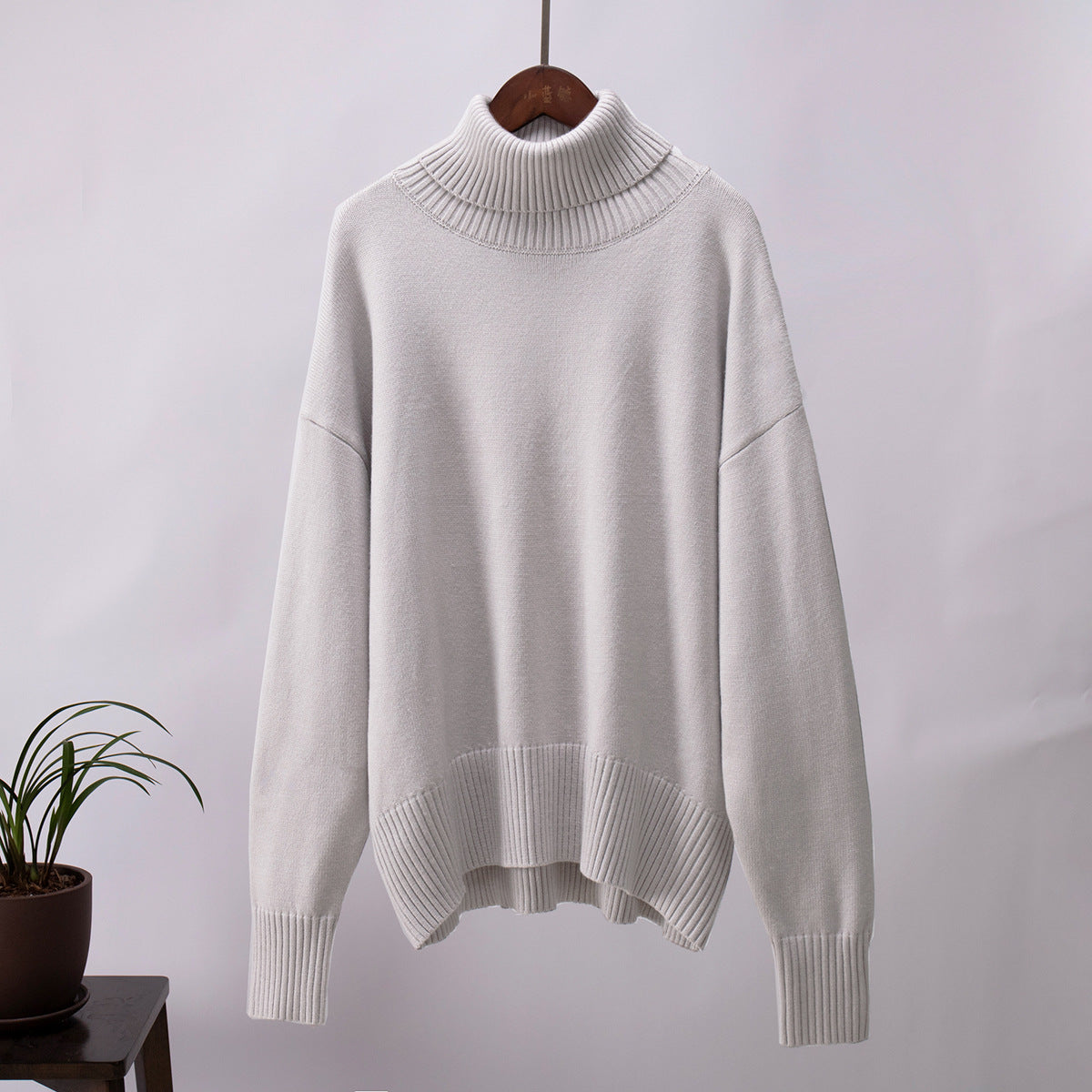 Pull à Col Roulé Luxueux et Doux pour Femme