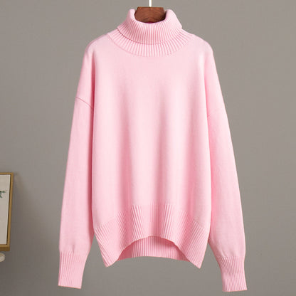 Pull à Col Roulé Luxueux et Doux pour Femme