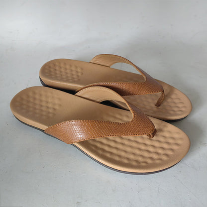 Tongs d'été légères et confortables femmes – Semelle ergonomique et style décontracté luxueux