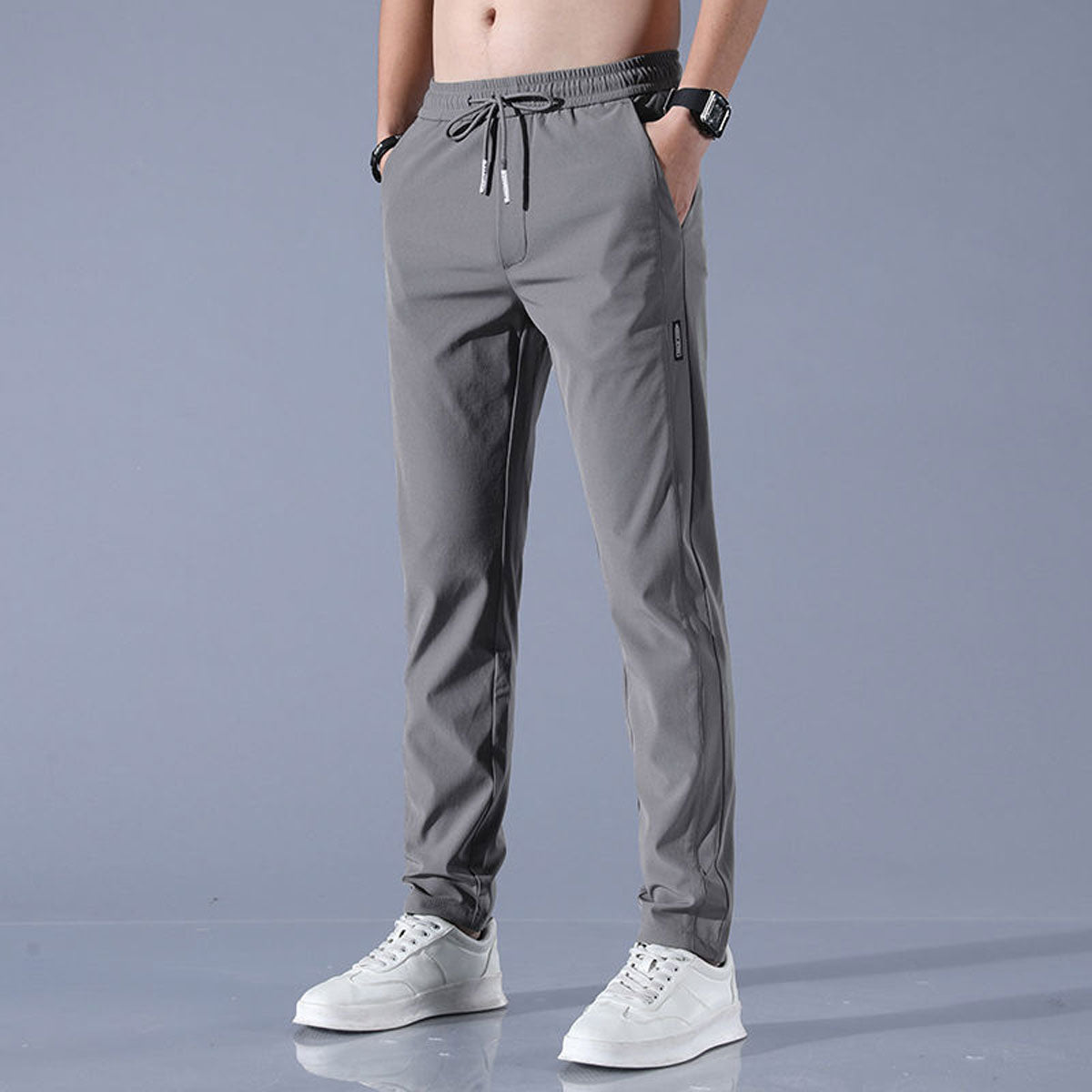 Pantalon Homme Séchage Rapide Coupe Slim – Confort Décontracté Résistant
