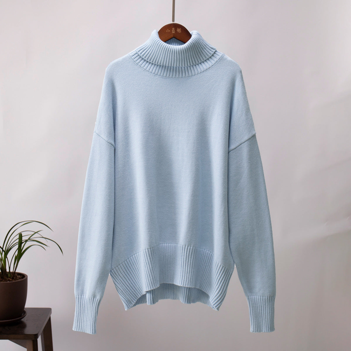 Pull à Col Roulé Luxueux et Doux pour Femme