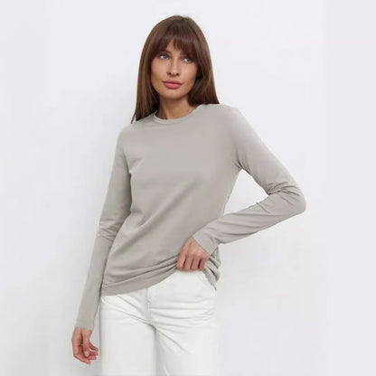 T-shirt à Manches Longues pour Femme – Haut Élégant et Décontracté Moderne