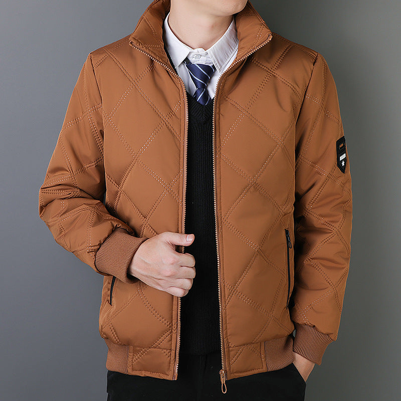 Veste matelassée zippée confortable pour homme – Coupe régulière