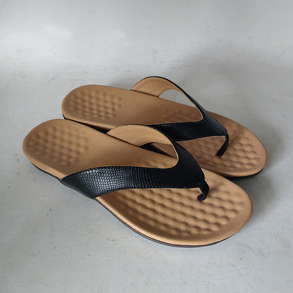 Tongs d'été légères et confortables femmes – Semelle ergonomique et style décontracté luxueux