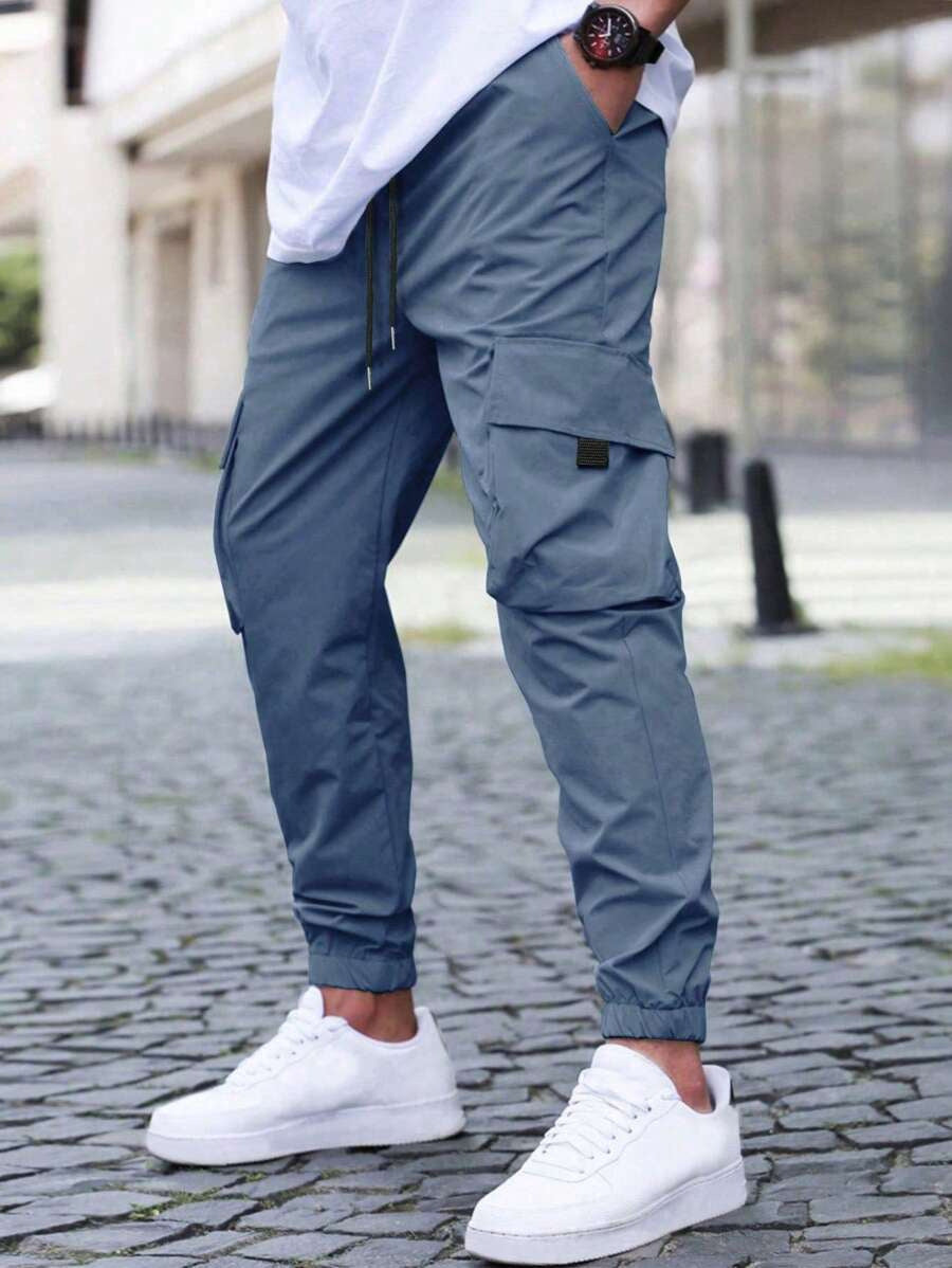 Pantalon Jogger Cargo Coupe Slim Moderne pour Homme – Pantalon Utilitaire Durable