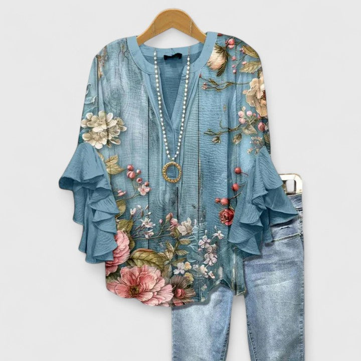Chemisier chic pour femme – Un style élégant et décontracté, idéal pour le travail et les soirées