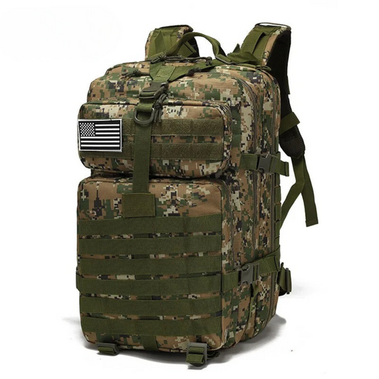 Sac à dos tactique étanche d'urgence – Sac de survie pour la préparation aux catastrophes, le camping et les situations extérieures d'urgence