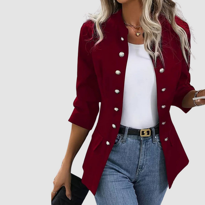 Luxury Structured Blazer for Women – Chic, Modern, and Feminine Style.