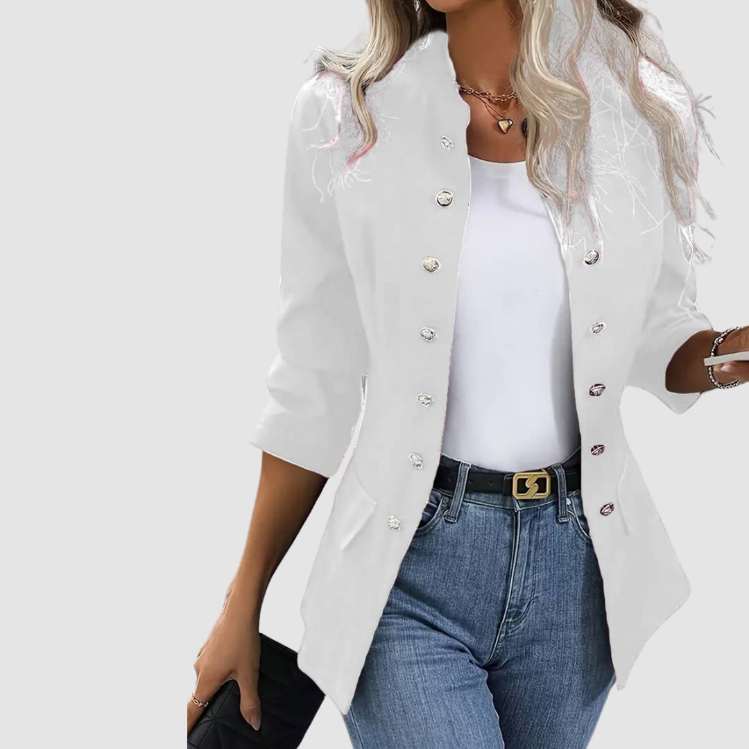 Luxury Structured Blazer for Women – Chic, Modern, and Feminine Style.