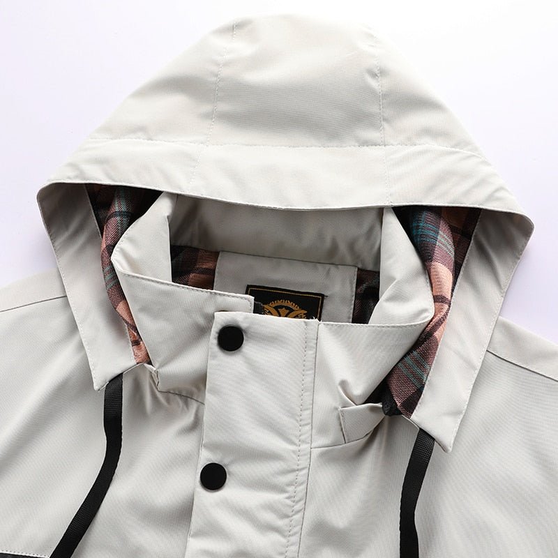 Veste Imperméable et Coupe-Vent pour Homme – Manteau de Plein Air Confortable