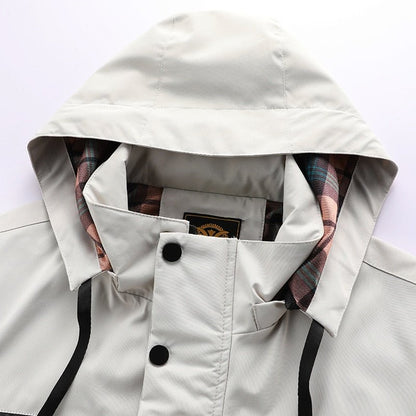 Veste Imperméable et Coupe-Vent pour Homme – Manteau de Plein Air Confortable