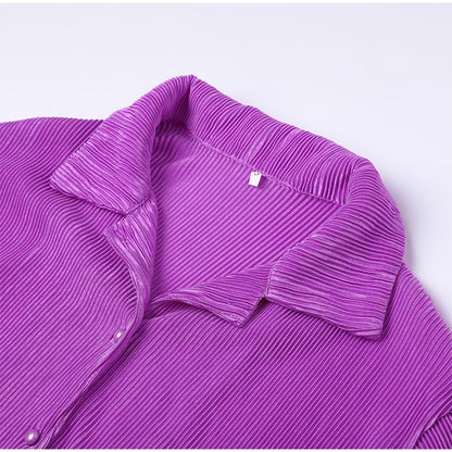 Ensemble Décontracté Coloré Élégant Femme – Tenue Deux-Pièces Stylée et Confortable