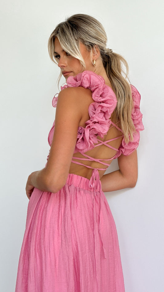 Robe d’été invitée de mariage femme – Coupe fluide et élégante