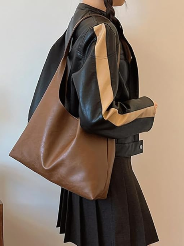 Sac à bandoulière en cuir pour femme