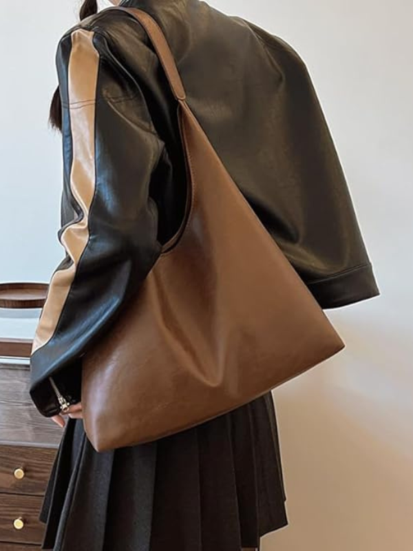Sac à bandoulière en cuir pour femme