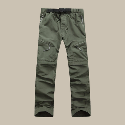 Pantalon Convertible Zippé Premium pour Homme – Cargo Utilitaire de Randonnée
