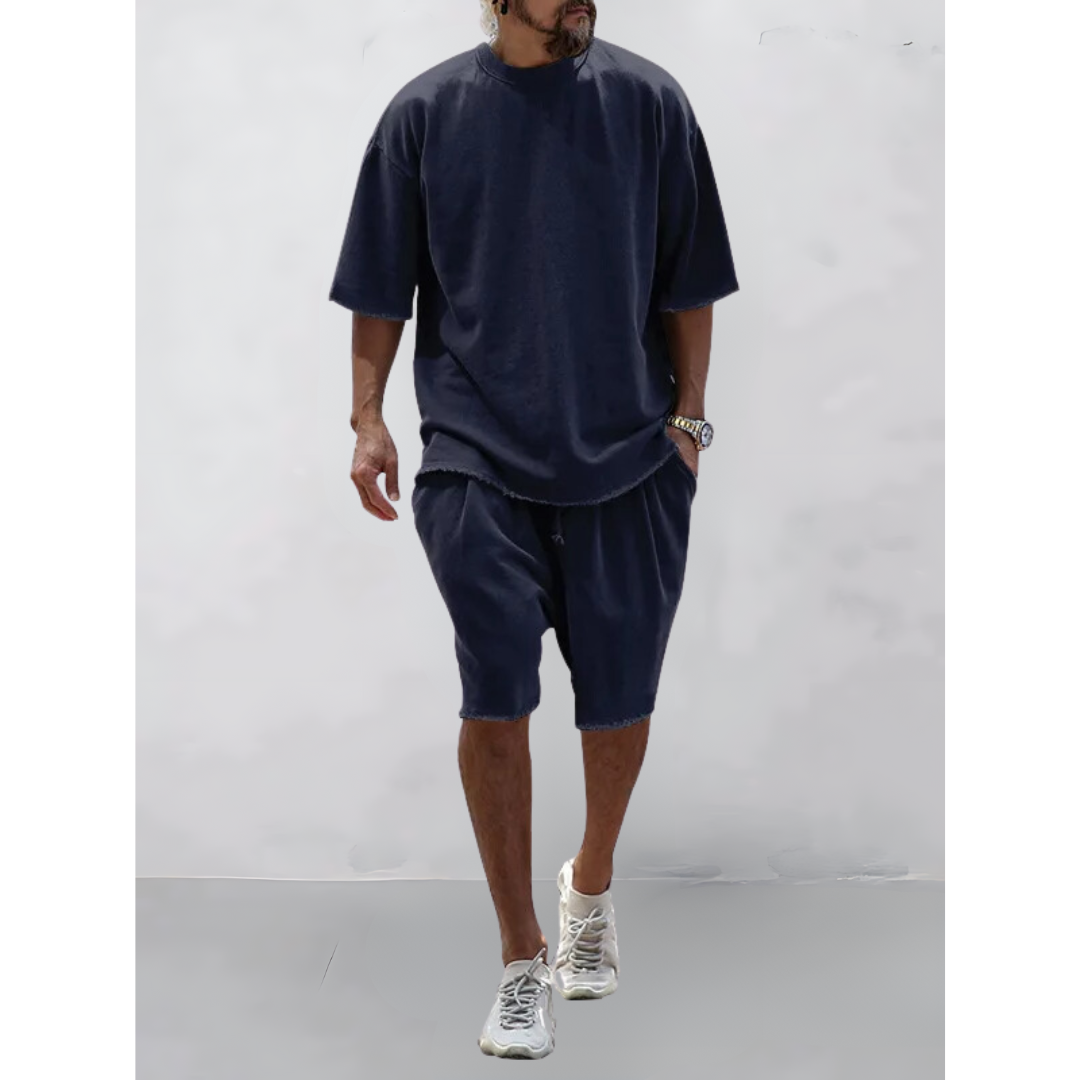 Lightweight Men's Summer Set – Comfortable and Modern Casual Outfit