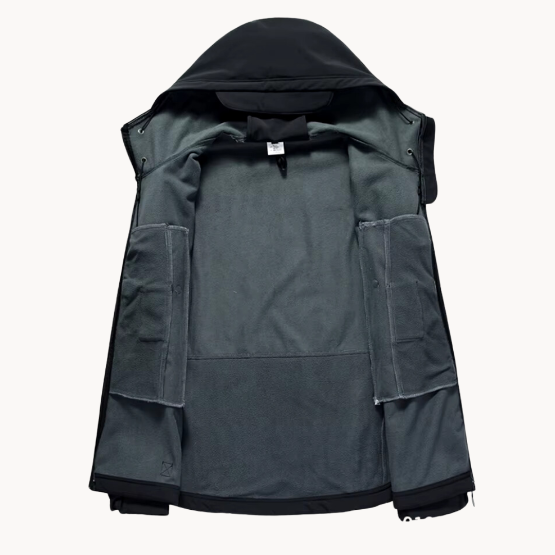 Veste à Capuche Étanche Ultralégère pour Homme –  Fermeture éclair Vêtements d'extérieur