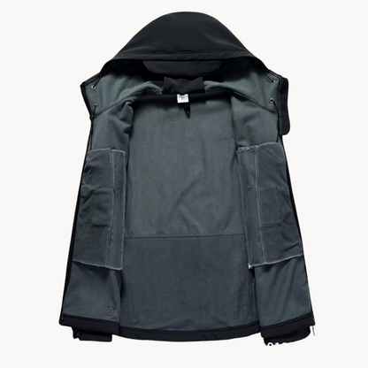 Veste à Capuche Étanche Ultralégère pour Homme –  Fermeture éclair Vêtements d'extérieur