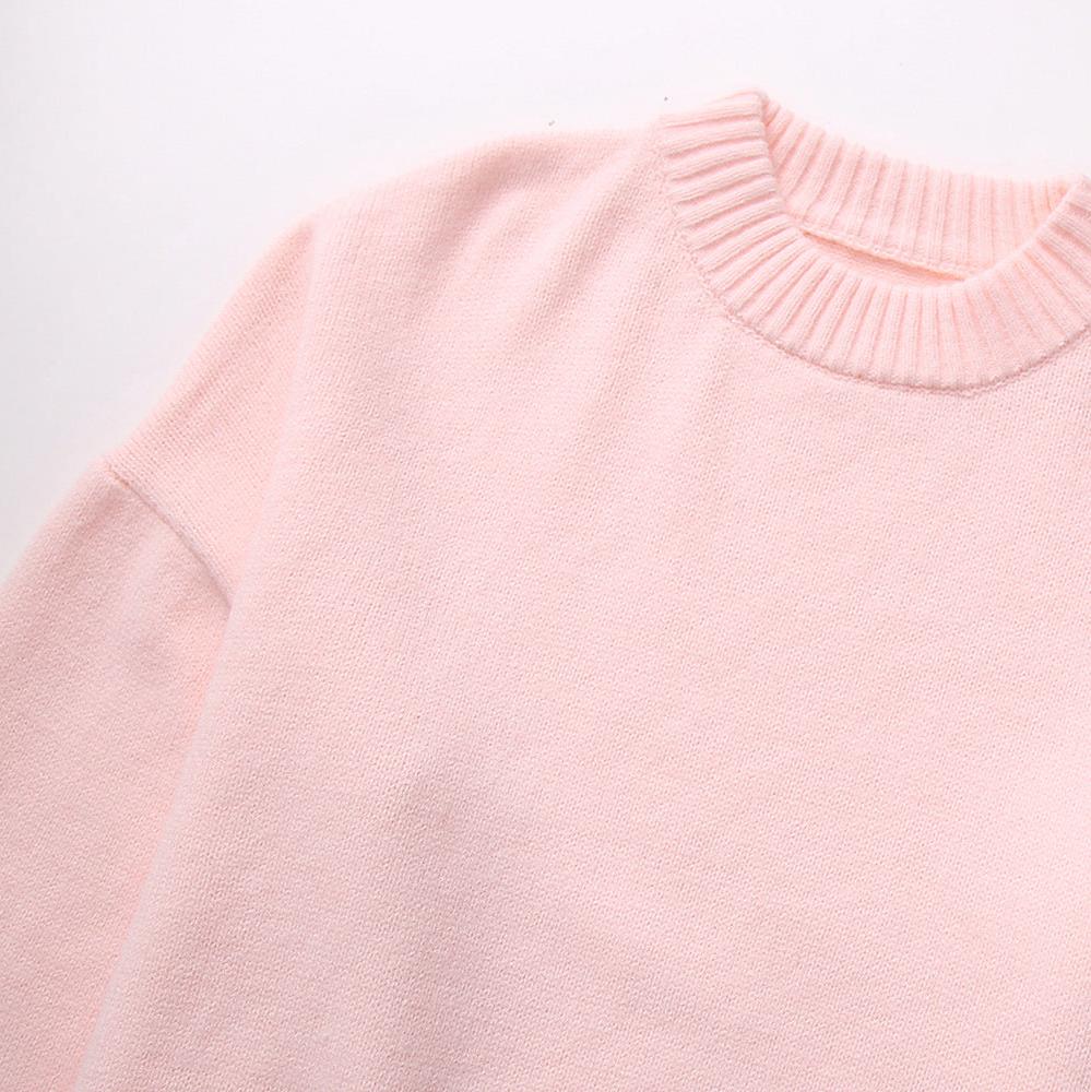 Tendance Pull Oversize à Col Rond pour Femme – Élégant et Confortable