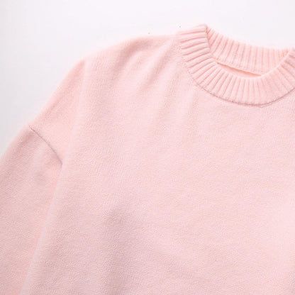 Tendance Pull Oversize à Col Rond pour Femme – Élégant et Confortable