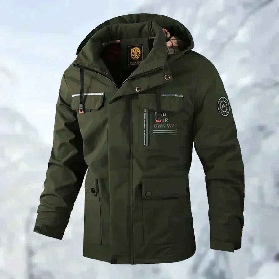 Veste Imperméable et Coupe-Vent pour Homme – Manteau de Plein Air Confortable