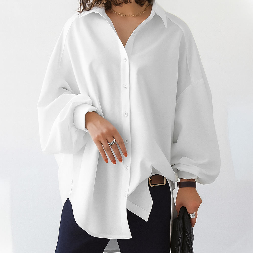 Women's oversized blouse - Flowy and versatile