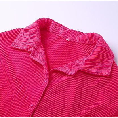 Ensemble Décontracté Coloré Élégant Femme – Tenue Deux-Pièces Stylée et Confortable