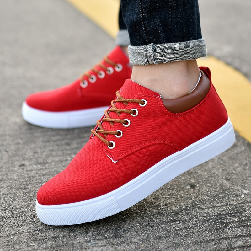 Homme Baskets cool avec semelles blanches
