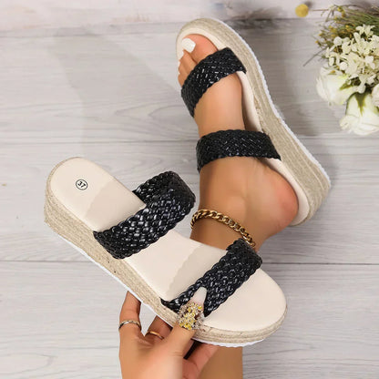 Sandales compensees femme confort - Elegantes et stables