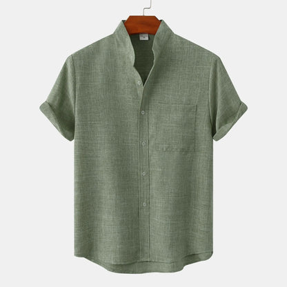Chemise en Lin pour Femme – Haut Décontracté Léger et Élégant