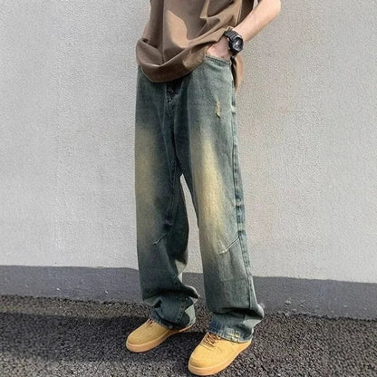 Jeans baggy longs pour hommes | Style vestimentaire de rue