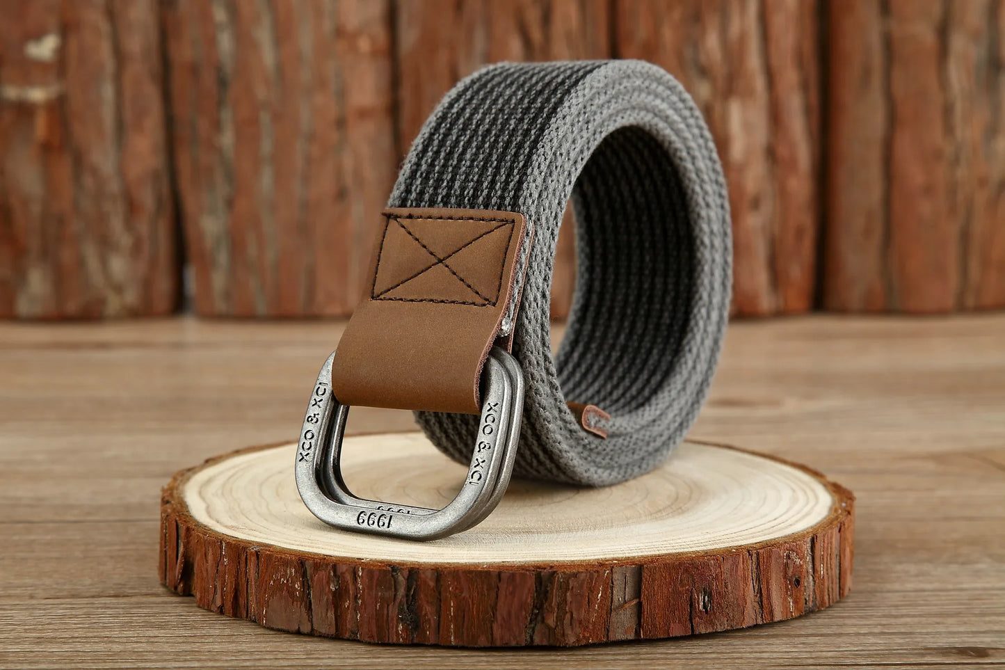 Ceinture en toile design pour homme : accessoire de jeans décontracté et élégant