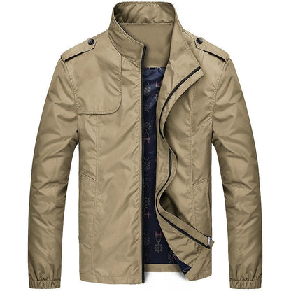 Blouson Bombardier Moderne pour Homme – Veste Zippée Décontractée