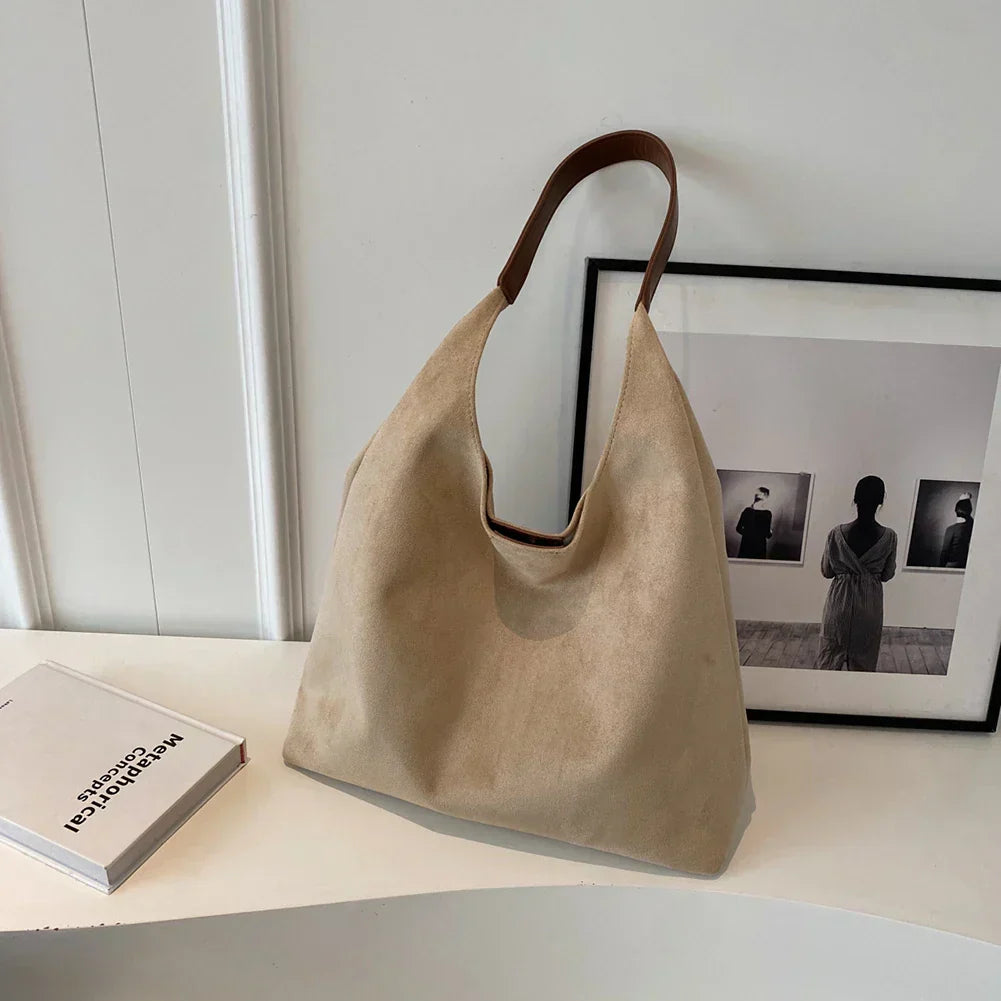 Sac Cabas en Daim Premium pour Femme – Sac Quotidien Élégant