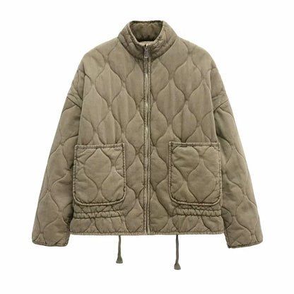 Veste quotidienne pour femme avec détails de poche