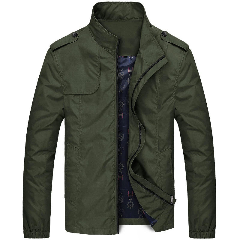 Blouson Bombardier Moderne pour Homme – Veste Zippée Décontractée