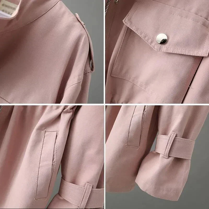 Manteau Imperméable Boutonné Femme – Élégance et Protection Quotidienne