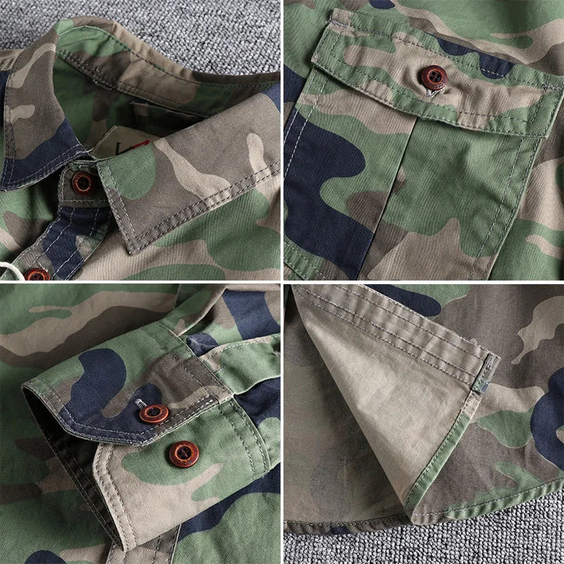 Men's Button-Down Shirt - Casual and Versatile