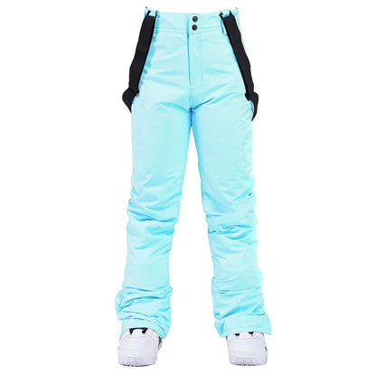 Pantalon de Snowboard Imperméable pour Homme avec Bretelles – Pantalon de Ski Hivernal Isolé