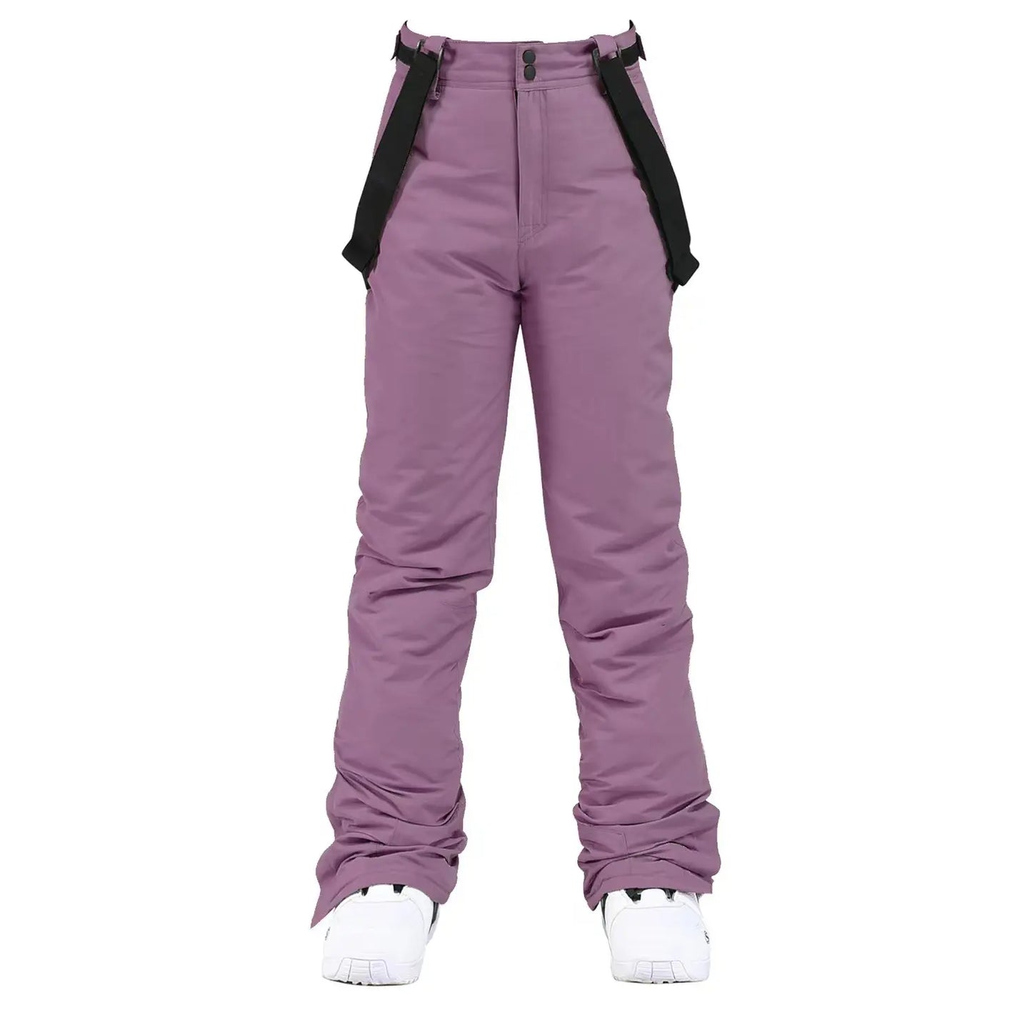 Pantalon de Snowboard Imperméable pour Homme avec Bretelles – Pantalon de Ski Hivernal Isolé