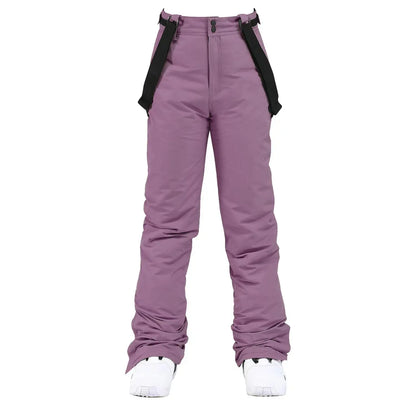 Pantalon de Snowboard Imperméable pour Homme avec Bretelles – Pantalon de Ski Hivernal Isolé