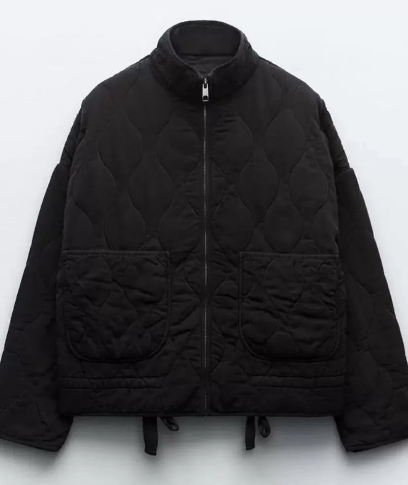 Veste quotidienne pour femme avec détails de poche