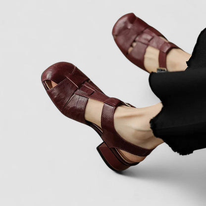 Sandales femme slip-on a semelle confortable - Pratiques et polyvalentes