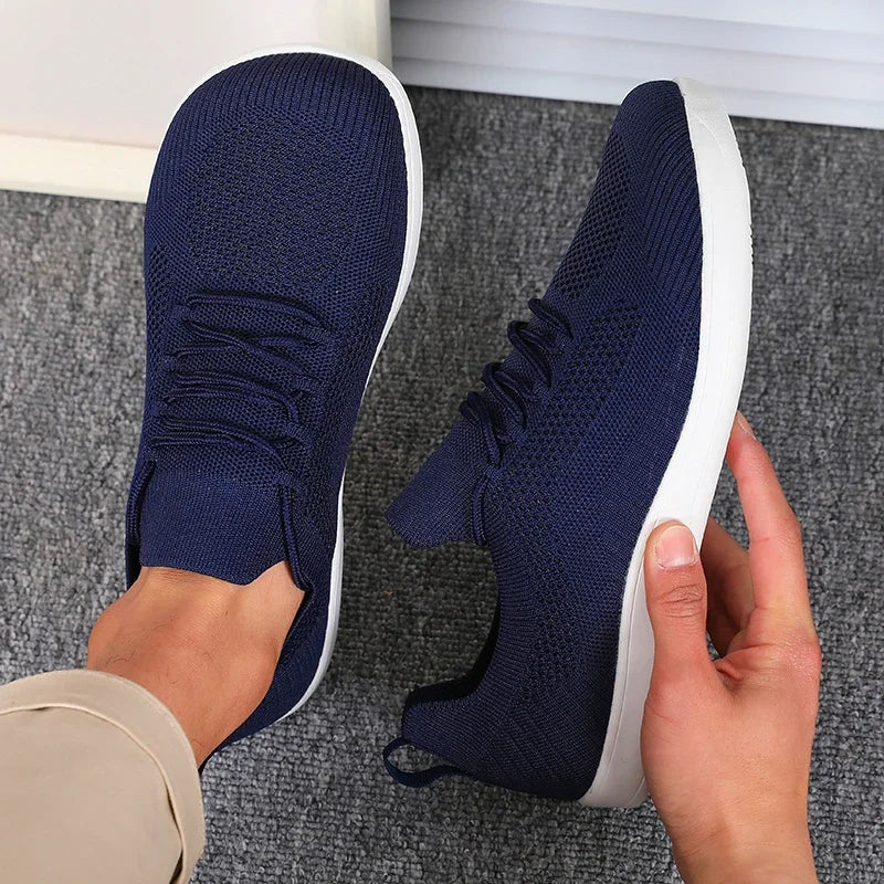 Baskets homme mesh respirant a semelle amortissante - Legeres et confortables