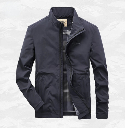 Veste Extérieure Zippée Homme Imperméable et Coupe-Vent – Protection Durable