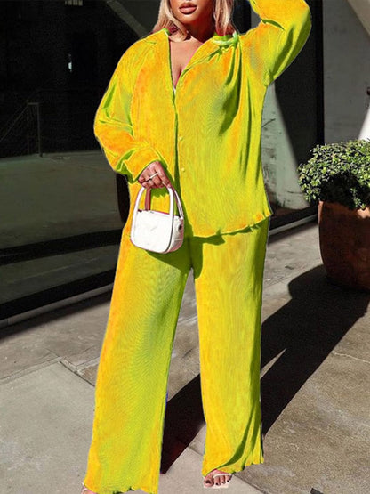 Ensemble Décontracté Coloré Élégant Femme – Tenue Deux-Pièces Stylée et Confortable