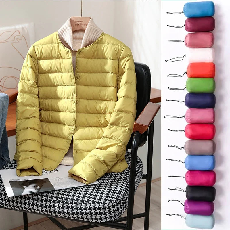 Veste femme légère doublée matelassée de mi-saison